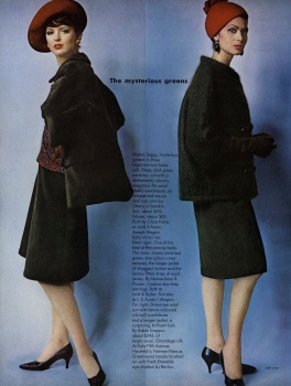 US Vogue September 1, 1961 : Dorothy McGowan by Bert Stern | the ...