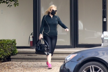 Rebel Wilson - Leaves the gym post-workout in West Hollywood, October 22, 2020