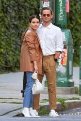 Sophia Bush - Heads out for a date night with Grant Hughes in New York June 16, 2021