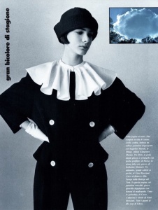 Vogue Italia March 1984-2 : Janice Dickinson by Hiro | the Fashion Spot