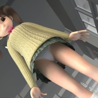 [3D FLASH]Nude Girl in the Afternoon Classroom