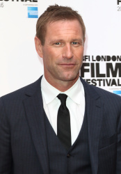 Aaron Eckhart - London Film Festival Thrill Gala - Bleed For This at the Embankment Garden Cinema, London on October 9th 2016