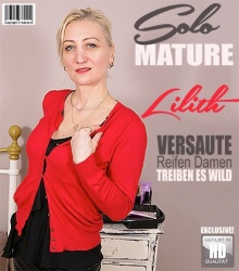 Mature - Lilith (42) - Freche Hausfrau Lilith spielt mit sich selbst  Mature.nl