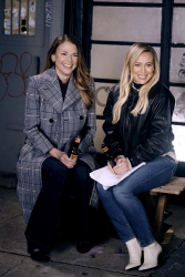 Hilary Duff, Sutton Foster - Filming "Younger" in New York December 11, 2020