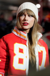 Taylor Swift - Miami Dolphins v Kansas City Chiefs AFC WC playoff game at Arrowhead Stadium in Kansas City, MO January 13, 2024