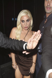 Lady Gaga - Leaving W Hotel in London, November 10, 2021