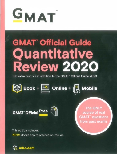 GMAT Official Guide Quantitative Review Book Online Question Bank