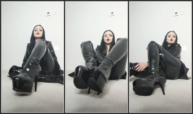 Empress Poison - Lick my boots clean slave