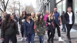 Czechav 20 nymphomaniacs hunt men in the street (Part 1)