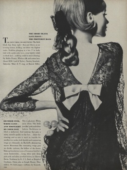 US Vogue September 1, 1966 : Veruschka by Irving Penn | the 