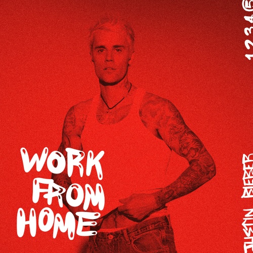 Justin Bieber Work From Home