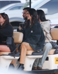 Kendall Jenner - Arrives on a golf cart to watch Morgan Wallen's Stagecoach set, Indio CA - April 28, 2024