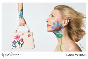 Lea Seydoux Poses with Works of Art for Louis Vuitton Capucines Ad
