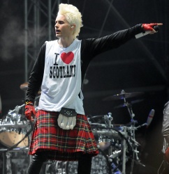 30 Seconds to Mars - Performing a T in the Park on July 12, 2010