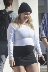 Hilary Duff - At a CVS pharmacy in Los Angeles December 24, 2023