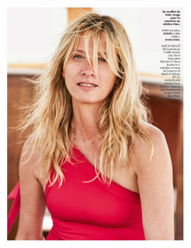 Elle France July 23 2021 Sarah Poniatowski by Gilles Bensimon