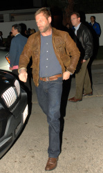 Aaron Eckhart - Out in Hollywood - March 4, 2010