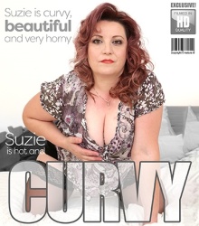 Mature - Suzie (41) - Beautiful curvy mature Suzie has a few toys to please her wet pussy when she's horny and alone  Mature.nl