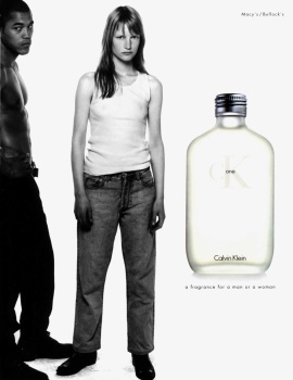 Calvin Klein 'CK One' Fragrance 1994 by Steven Meisel