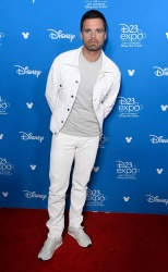 Sebastian Stan - Attends D23 Disney + event at Anaheim Convention Center on August 23, 2019 in Anaheim, CA