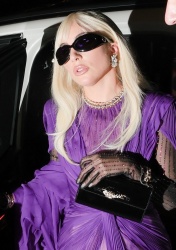 Lady Gaga - Arrives at Amazonica restaurant after attending 'House of Gucci' film Premiere in London, November 9, 2021