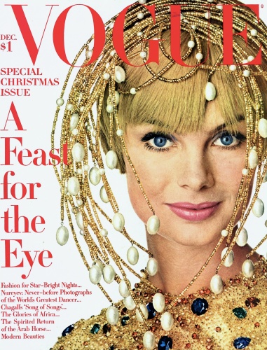 US Vogue December 1967 : Jean Shrimpton by Irving Penn | the 