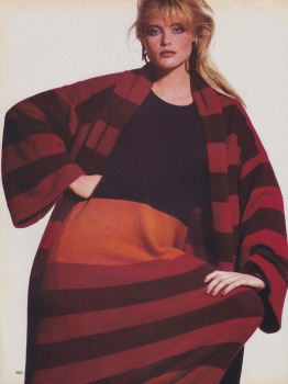 US Vogue September 1984 : Kim Alexis by Richard Avedon | the Fashion Spot