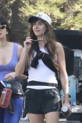 Alison Brie - Out hiking in Los Angeles CA 04/29/2024