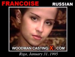 Francoise casting X-WoodmanCastingX.com