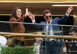 Tom Cruise & Hayley Atwell - Films scenes for 'Mission Impossible 7' in the Grand Central shopping centre in Birmingham, August 24, 2021