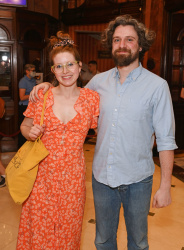 Jessie Cave - Press night performance of '2:22 A Ghost Story' with boyfriend Alfie Brown in London, August 11, 2021