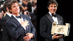 Tom Cruise receives Palm d'Or at 75th Cannes Film Festival