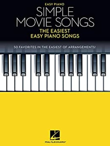 Simple Movie Songs Songbook   The Easiest Easy Piano Songs