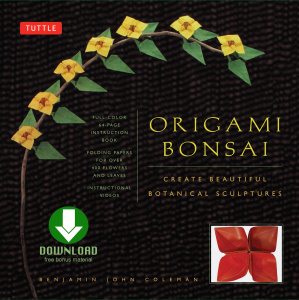 Origami Bonsai Kit   Create Beautiful Botanical Sculptures
