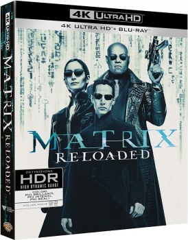 Matrix Reloaded (2003) Full Blu-Ray 4K 2160p UHD HDR 10Bits HEVC ITA DD 5.1 ENG Atmos/TrueHD 7.1 MULTI