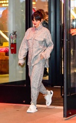 Selena Gomez - Leaving the Puma store in New York January 14, 2020