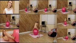 Nubiles.net -Now Watching - Yoga Ball Dildo - 