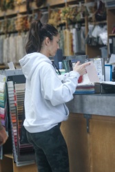 Minka Kelly - Cuts a casual figure as she goes shopping at Fabrics for the Home in Los Angeles, January 3, 2023
