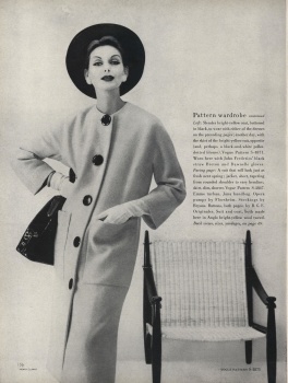 US Vogue March 1, 1958 : Anne St. Marie by Irving Penn | the Fashion Spot