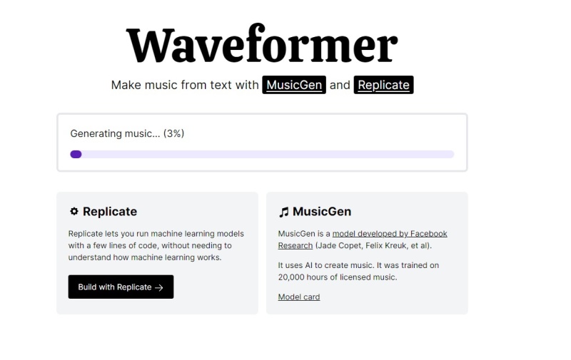 Waveformer AI音樂 AI作曲 AImusic