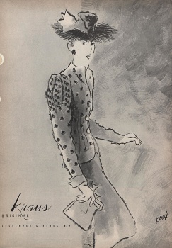 US Vogue January 1, 1946 : Natalie Paine by John Rawlings | the Fashion ...