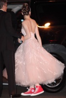 Hailee Steinfeld - arrives at the Vanity Fair Oscars after-party on Feb 27,2011.