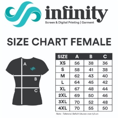 Size Chart Laki-Perempuan
