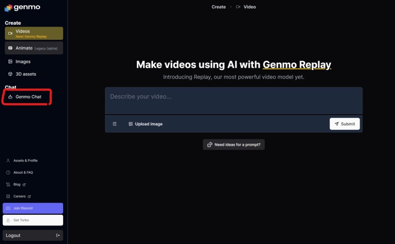 Genmo更新  AI影片生成動畫 商品短片製作 3D物件生成 免費影片生成