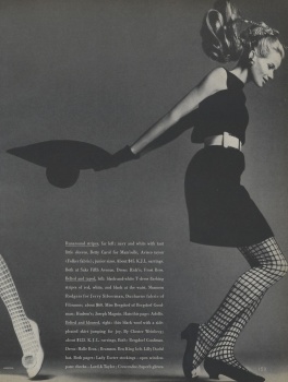 US Vogue March 1, 1967 : Samantha Jones by Irving Penn | the Fashion Spot