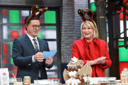 Martha Stewart - The Late Show with Stephen Colbert: December 18th 2019