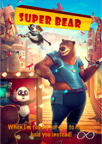 Super Bear (2019) 720p WEBRip x264 [Dual Audio][Hindi+Turkish] -=!Dr STAR!=-