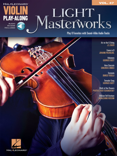 Light Masterworks Violin Play Along Volume 47 (2014)