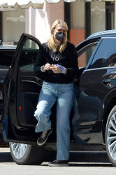 Laura Dern - Wears a hand brace as she is pictured picking up a fresh juice in Los Angeles, March 6, 2021