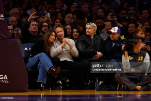 2024/01/15 - David attends at the Los Angeles Lakers Game S6x6icQP_t